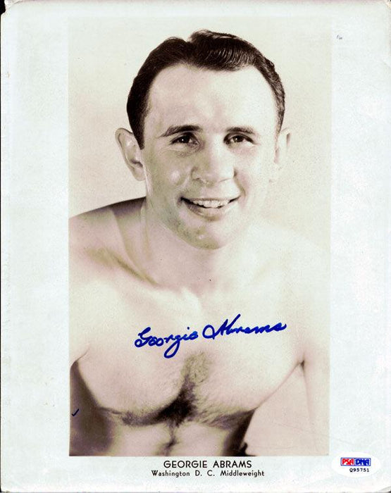 Georgie Abrams Autographed 8x10 Photo PSA/DNA #Q95751 - RSA