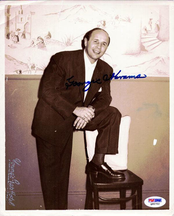 Georgie Abrams Autographed 8x10 Photo PSA/DNA #Q95752 - RSA