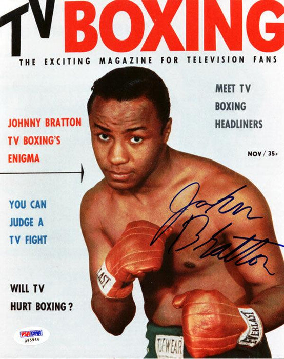 Johnny Bratton Autographed 8x10 Photo PSA/DNA #Q95964 - RSA