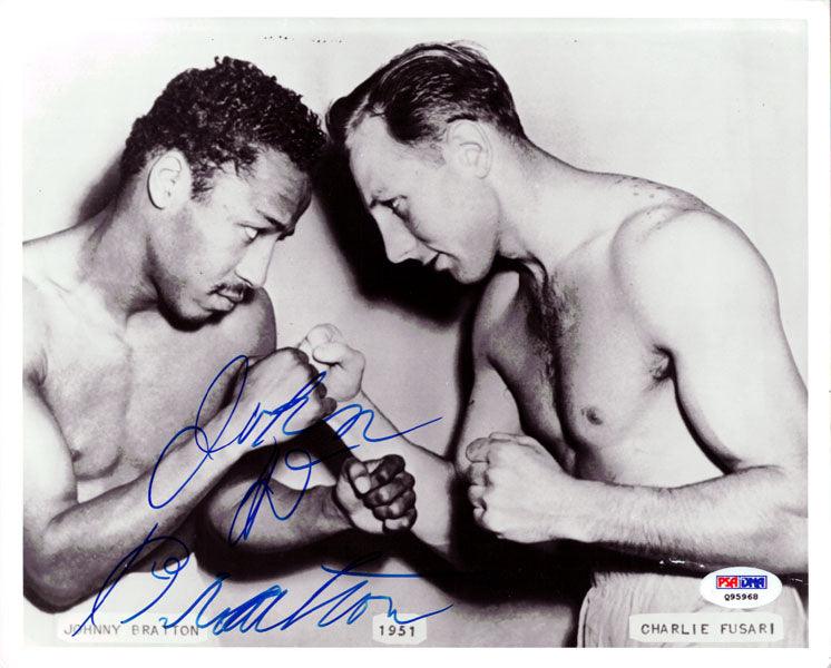Johnny Bratton Autographed 8x10 Photo PSA/DNA #Q95968 - RSA