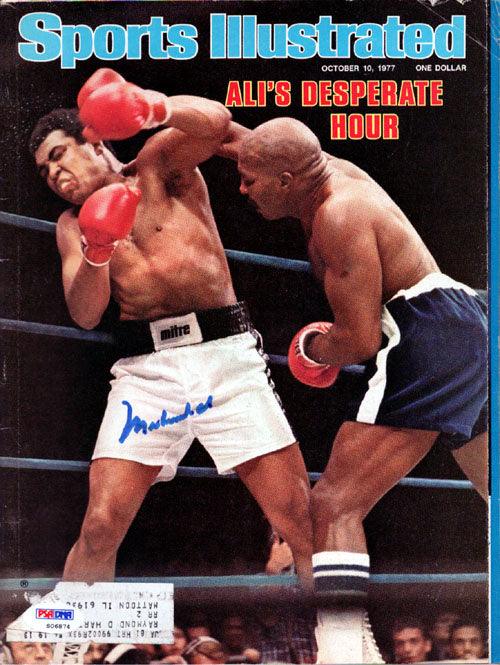 Muhammad Ali Autographed Sports Illustrated Magazine PSA/DNA #S06874 - RSA