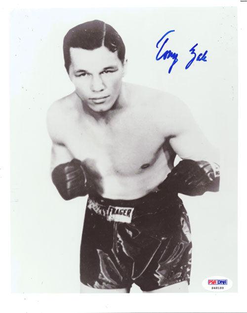 Tony Zale Autographed 8x10 Photo PSA/DNA #S48189 - RSA