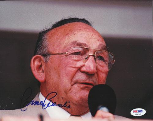 Carmen Basilio Autographed 8x10 Photo PSA/DNA #S48365 - RSA