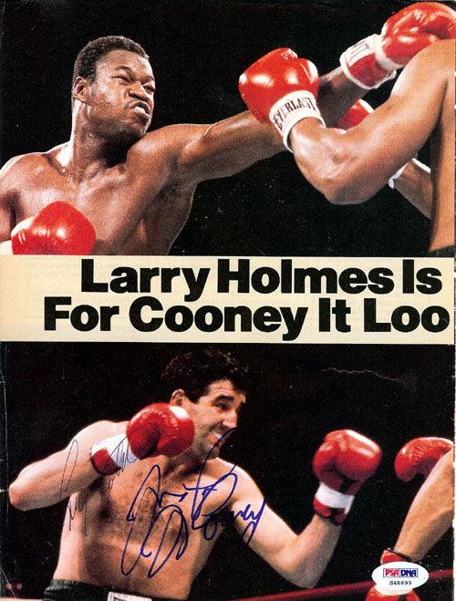 Gerry Cooney Autographed Magazine Page Photo PSA/DNA #S48699 - RSA