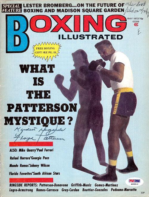 Floyd Patterson Autographed Boxing Illustrated Magazine Cover PSA/DNA #S48813 - RSA