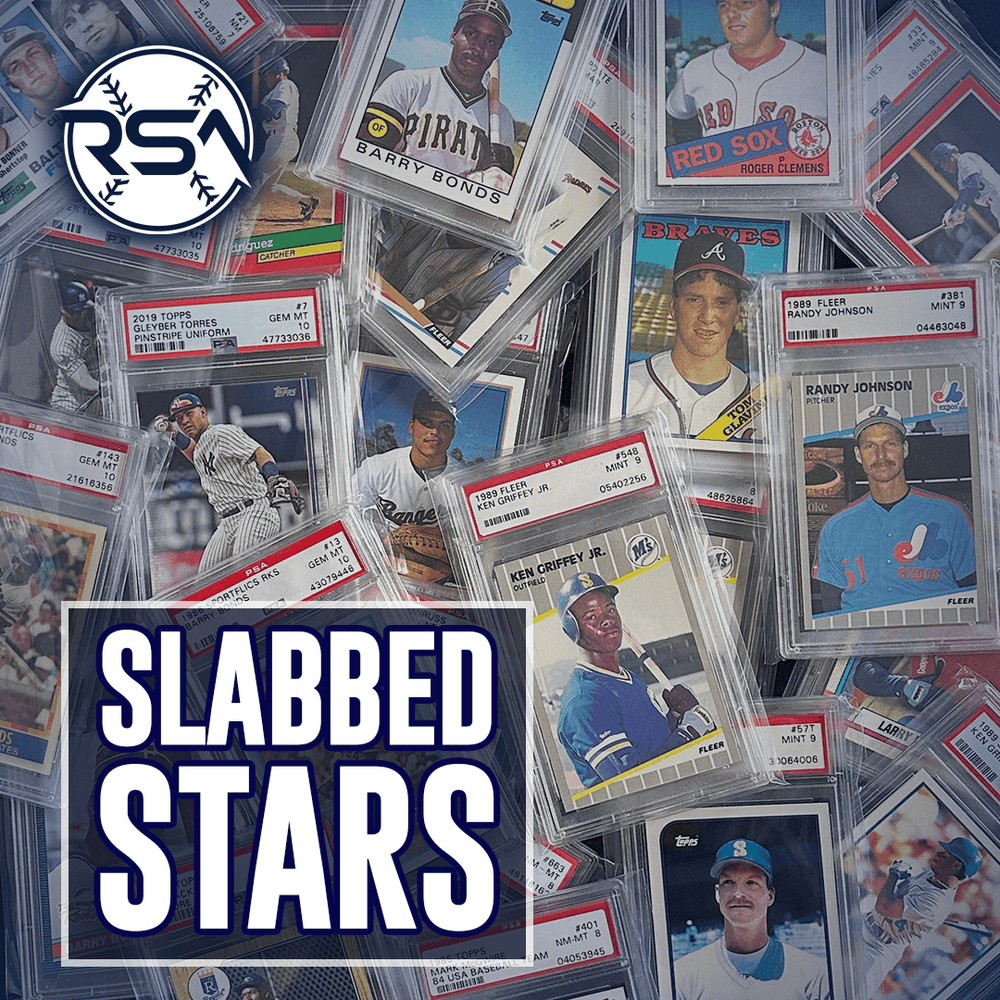 Slabbed Stars Baseball Card Mystery Hobby Box - RSA