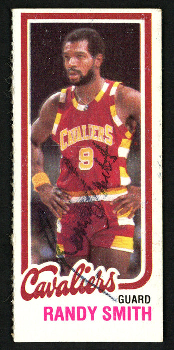 Randy Smith Autographed 1980-81 Topps Card #59 Cleveland Cavaliers SKU #150252 - RSA