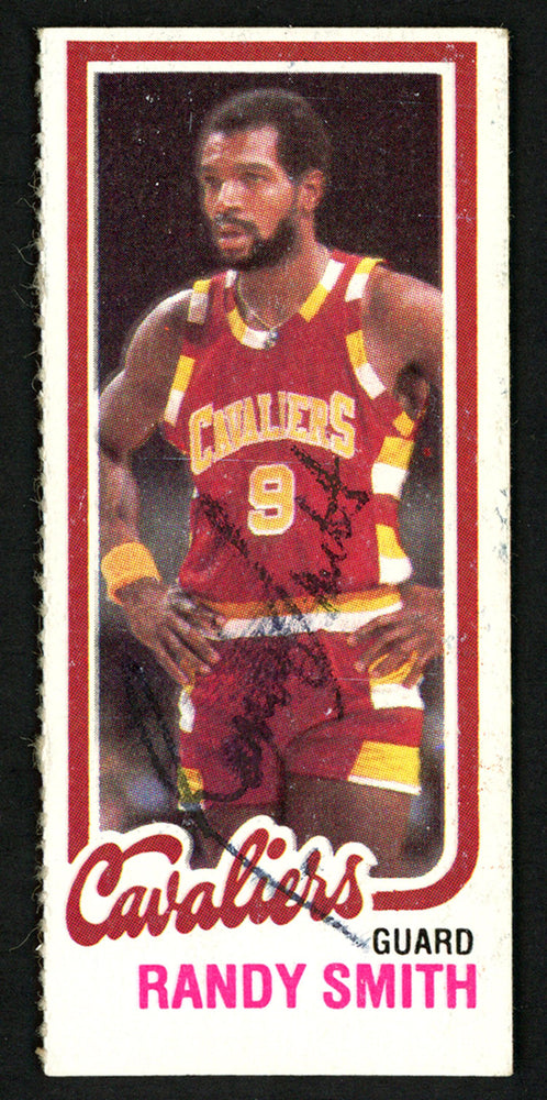 Randy Smith Autographed 1980-81 Topps Card #59 Cleveland Cavaliers SKU #150252 - RSA