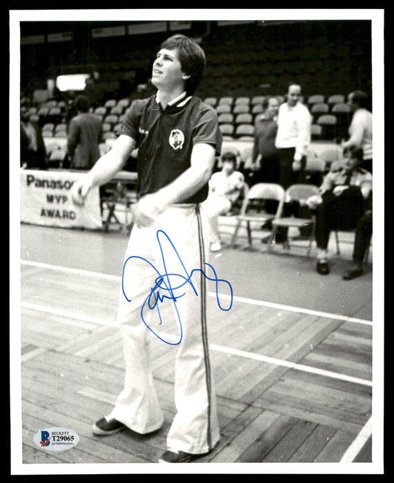 Danny Ange Autographed 8x10 Photo Boston Celtics Vintage Beckett BAS #T29065