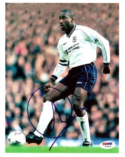 Sol Campbell Autographed 8x10 Photo England PSA/DNA #U54309 - RSA