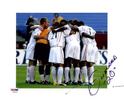 Amado Guevara Autographed 8x10 Photo Metro Stars PSA/DNA #U54363 - RSA