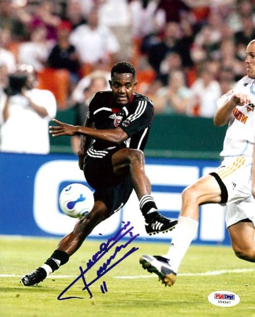 Luciano Emilio Autographed 8x10 Photo DC United PSA/DNA #U54547 - RSA