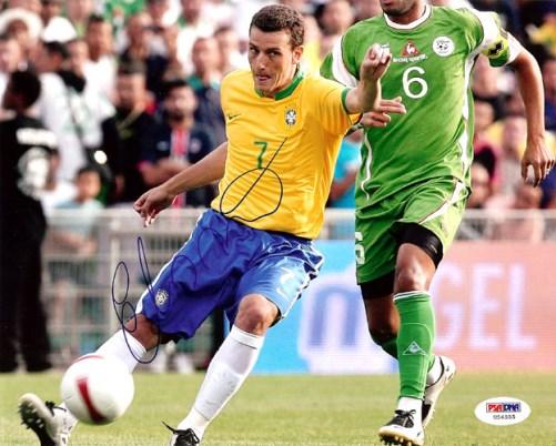 Elano Autographed 8x10 Photo Brazil PSA/DNA #U54555 - RSA