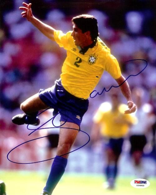 Jorginho Autographed 8x10 Photo Brazil PSA/DNA #U54869 - RSA