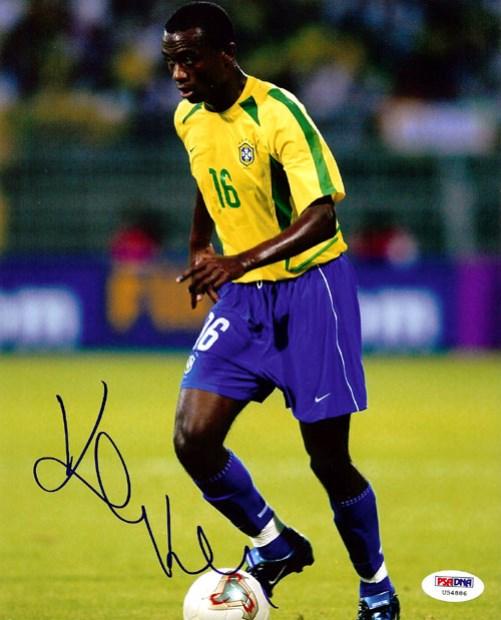 Kleber Autographed 8x10 Photo Brazil PSA/DNA #U54886 - RSA