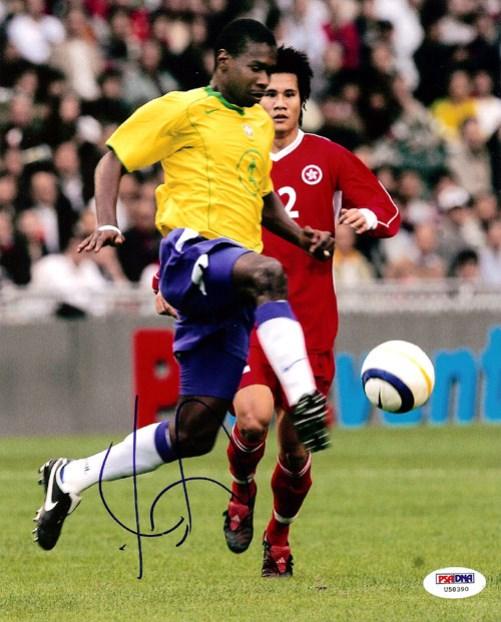 Juan Silveira dos Santos Autographed 8x10 Photo Brazil PSA/DNA #U58390 - RSA