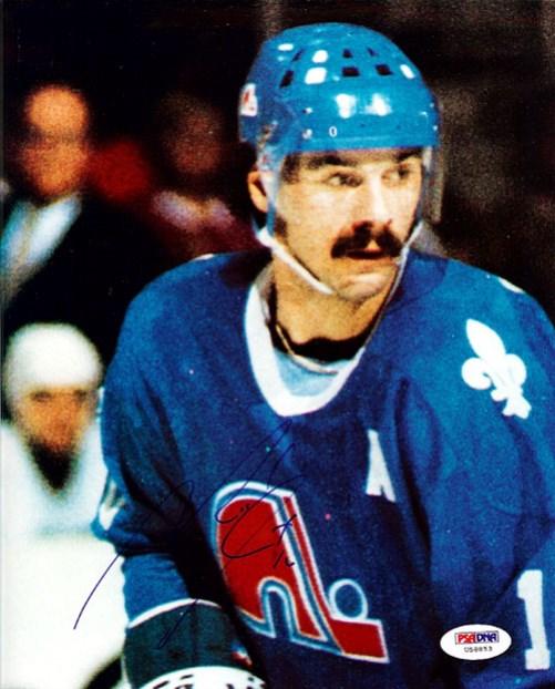 Michael Goulet Autographed 8x10 Photo Quebec Nordiques PSA/DNA #U58853 - RSA