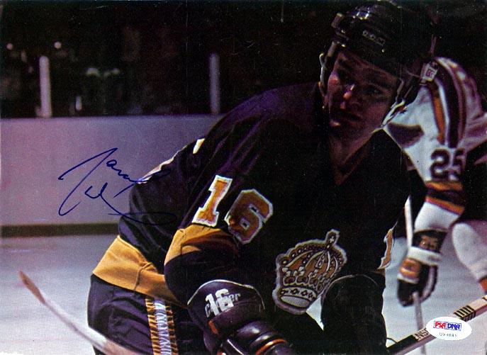 Marcel Dionne Autographed Magazine Page Photo Los Angeles Kings PSA/DNA #U93885 - RSA