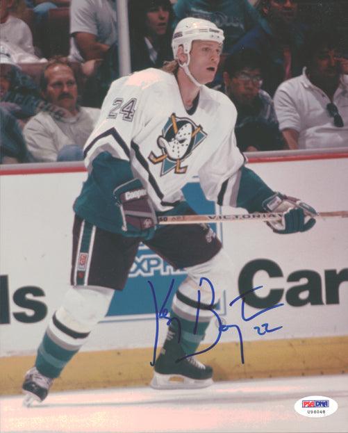 Ken Baumgartner Autographed 8x10 Photo Anaheim Ducks PSA/DNA #U96048 - RSA