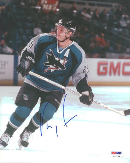 Vincent Damphousse Autographed 8x10 Photo San Jose Sharks PSA/DNA #U96194 - RSA