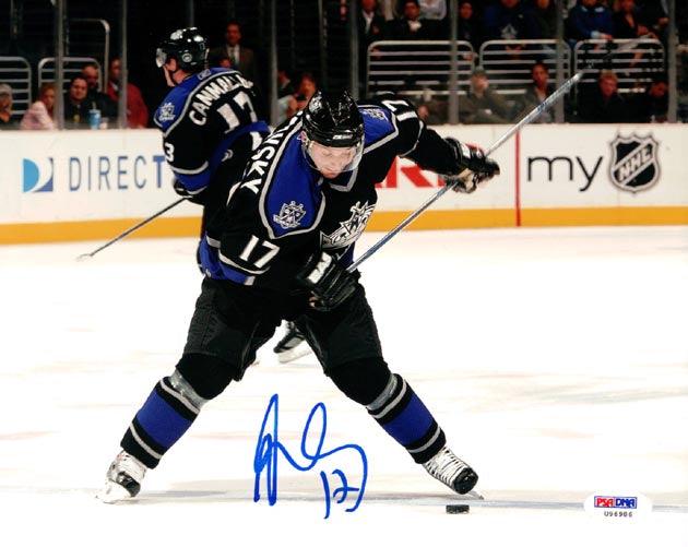 Lubomir Visnovsky Autographed 8x10 Photo Los Angeles Kings PSA/DNA #U96986 - RSA