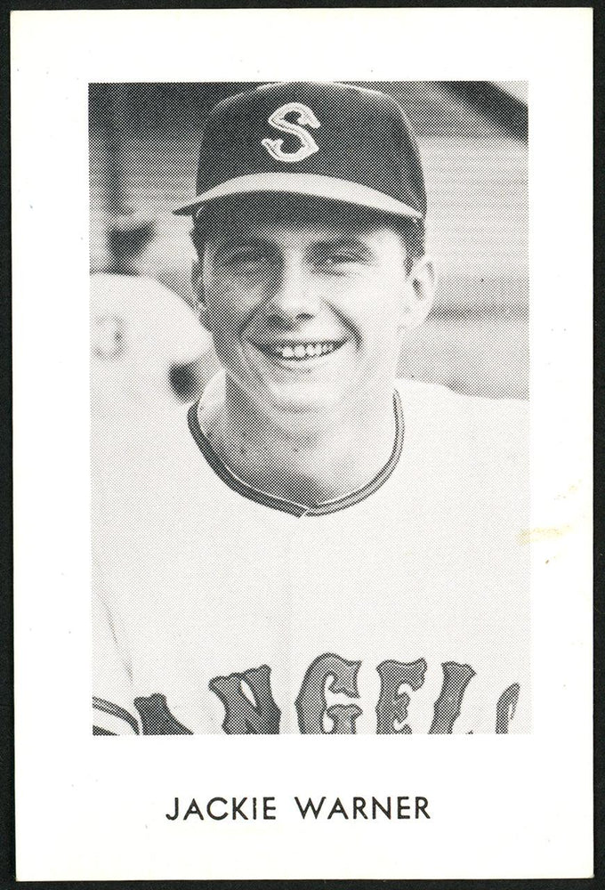 Jackie Warner 1965 Popcorn Card Seattle Angels SKU #148040 - RSA