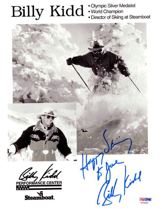 Billy Kidd Autographed 8.5x11 Photo PSA/DNA #X23435 - RSA
