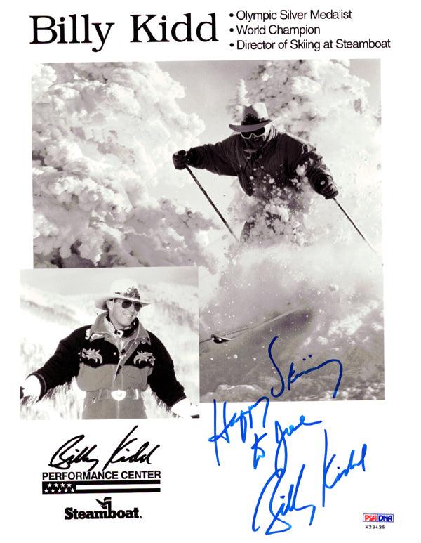 Billy Kidd Autographed 8.5x11 Photo PSA/DNA #X23435 - RSA