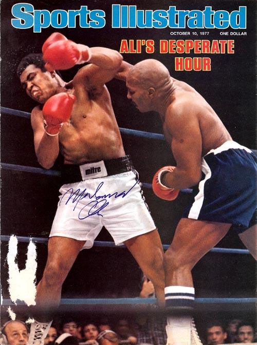 Muhammad Ali Autographed Sports Illustrated Magazine Cover JSA #X79657 - RSA