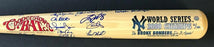 28 signature signed 2000 ny yankees team signed bat jsa xx22194 certificate of authenticity