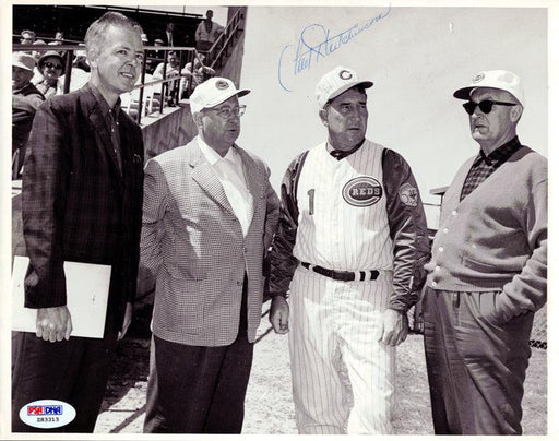 Fred Hutchinson Autographed 8x10 Photo Cincinnati Reds PSA/DNA #Z83313 - RSA