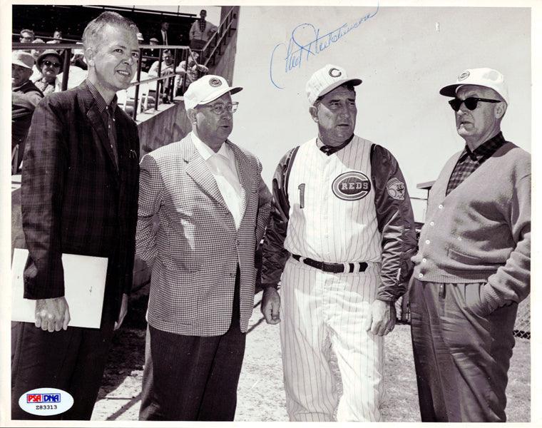 Fred Hutchinson Autographed 8x10 Photo Cincinnati Reds PSA/DNA #Z83313 - RSA