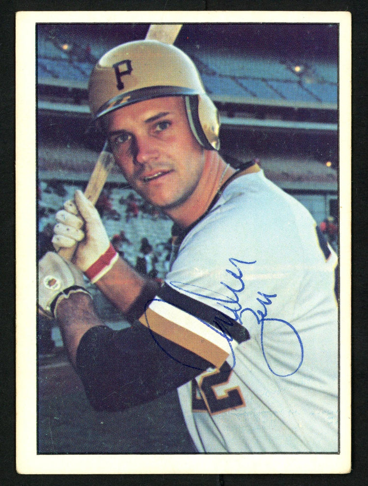 Richie Zisk Autographed 1975 SSPC Card #574 Pittsburgh Pirates SKU #150134 - RSA
