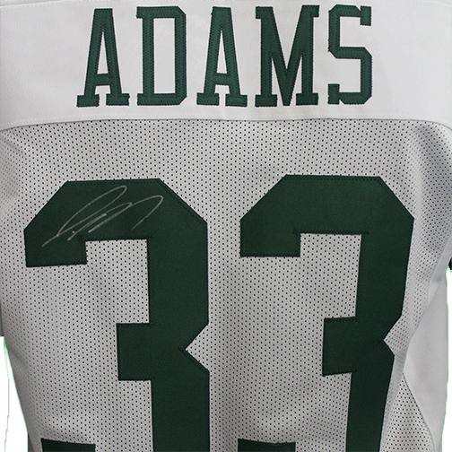 Jamal Adams Autographed pro style White Football Jersey (JSA) - RSA
