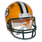 Davante Adams Packers Autographed Mini Football Helmet Yellow (JSA) - RSA