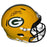 Davante Adams Green Bay Packers Autographed Full-Size Speed Replica Football Helmet (Beckett) - RSA