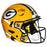 Davante Adams Signed Green Bay Packers SpeedFlex Full-Size Authentic Football Helmet (Beckett) - RSA