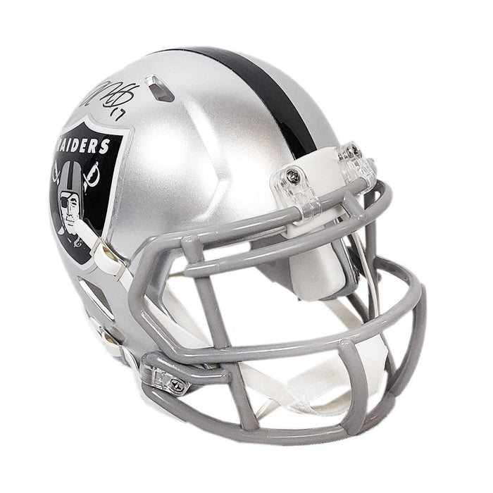 Davante Adams Signed Las Vegas Raiders Speed Mini Football Helmet (Beckett) - RSA
