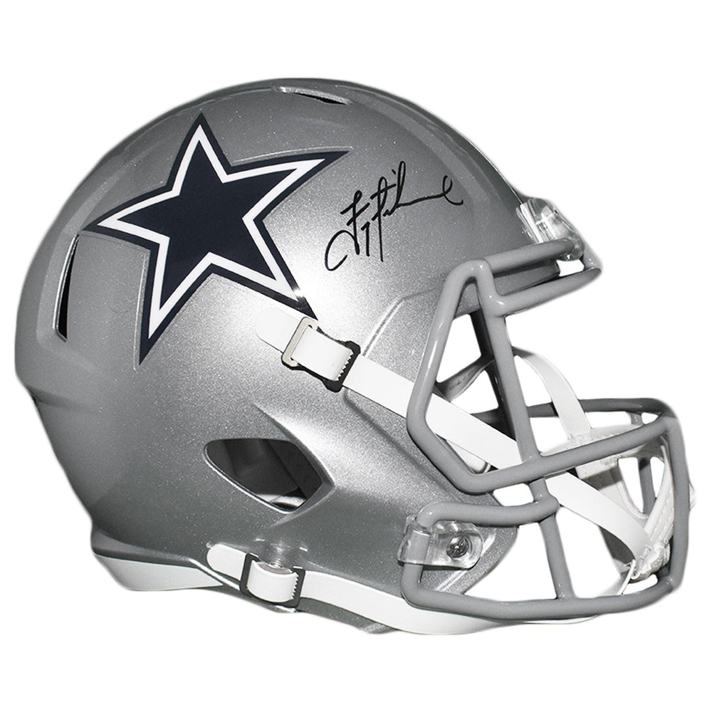Troy Aikman Dallas Cowboys Replica Full-Size Speed Helmet (Beckett) - RSA