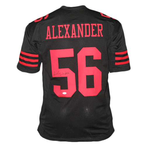 Kwon Alexander Autographed Pro Style Football Jersey Black JSA - RSA