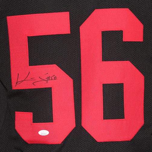 Kwon Alexander Autographed Pro Style Football Jersey Black JSA - RSA