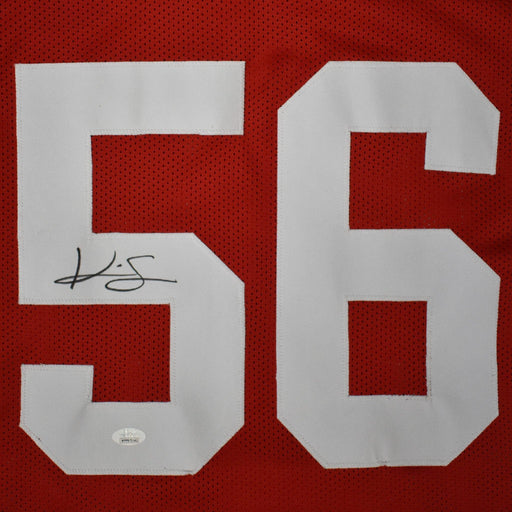 Kwon Alexander Signed Pro-Edition Red Football Jersey (JSA) - RSA