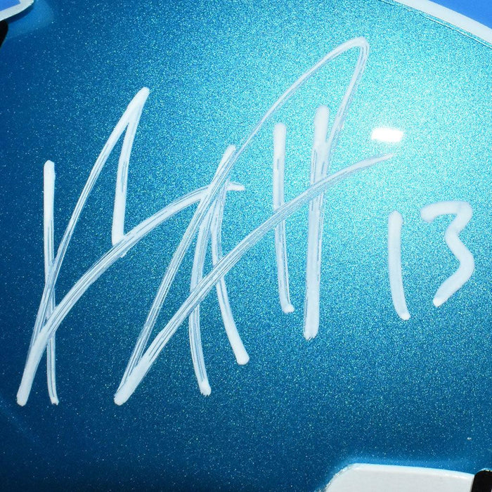 Keenan Allen Signed Los Angeles Chargers Flash Speed Full-Size Replica Football Helmet (Beckett) - RSA