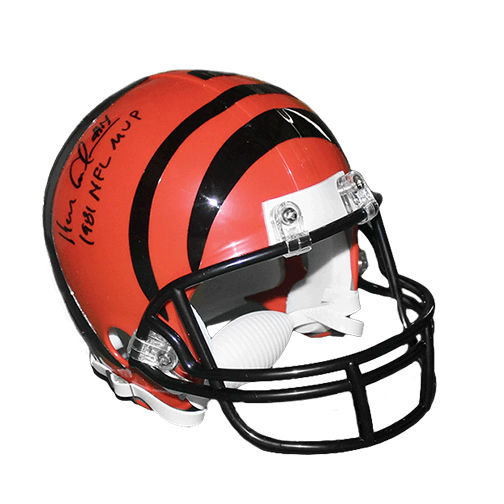 Ken Anderson #14 Cincinnati Bengals '81 MVP Mini Helmet (JSA) - RSA
