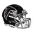 Jamal Anderson Signed Atlanta Falcons Speed Mini Replica Black Football Helmet - Grey Mask (JSA) - RSA
