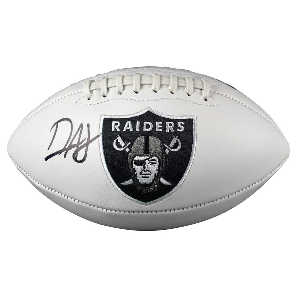 Damon Arnette Signed Las Vegas Raiders Official NFL Team Logo Football (JSA) - RSA