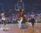 Magic Johnson Signed 8x10 Photo Fastbreak vs Boston Celtics (Beckett) - RSA