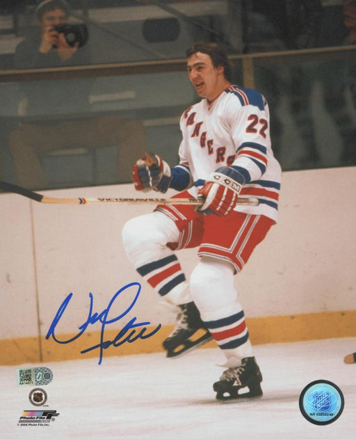 nick fotiu signed 8x10 photo aiv aa14072