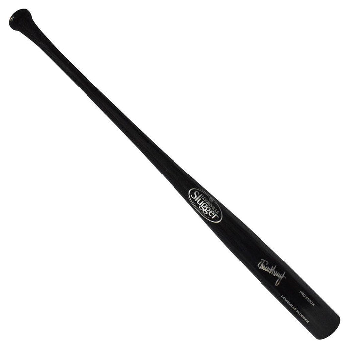 Steve Avery Signed Louisville Slugger Official MLB Black Baseball Bat (JSA) - RSA