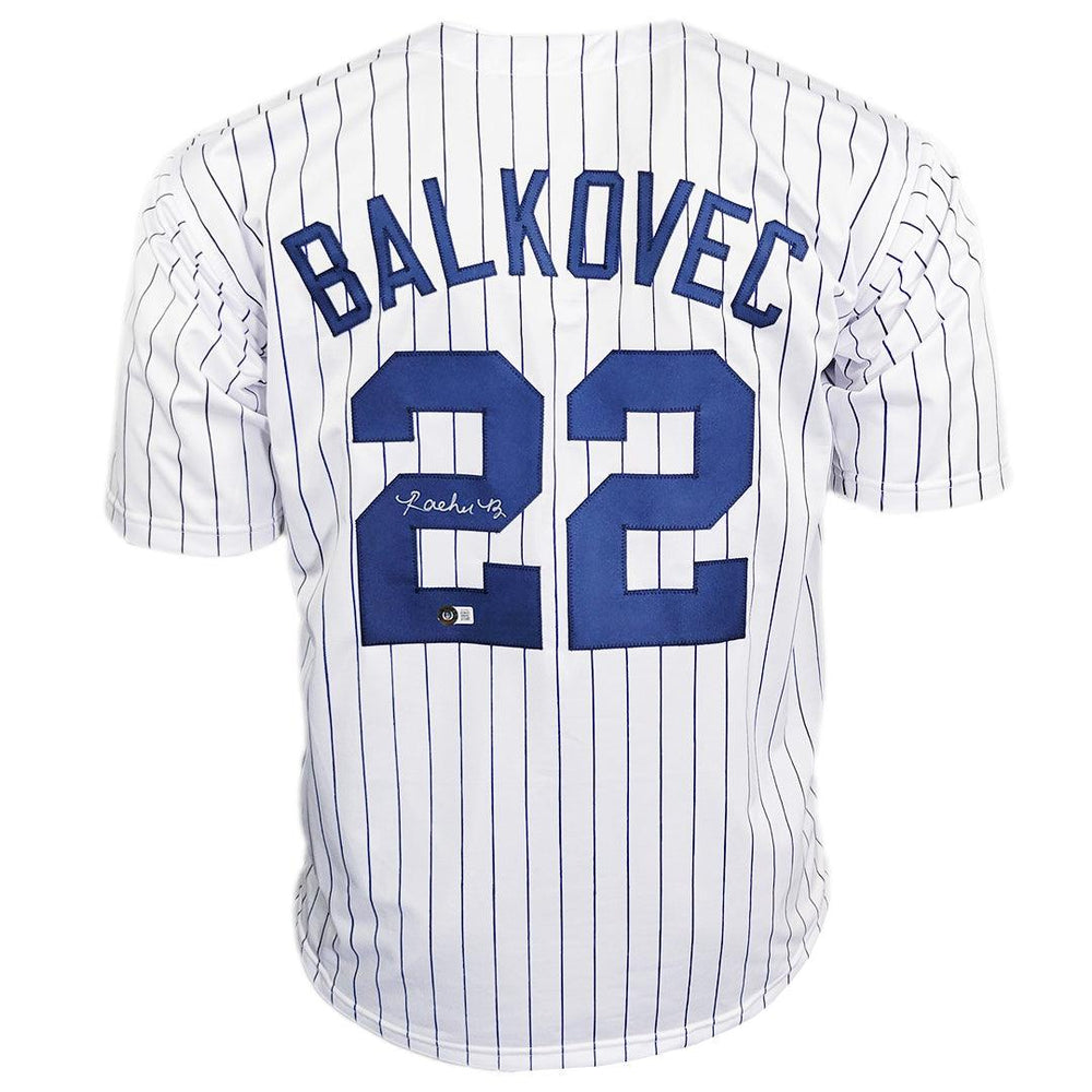 Rachel Balkovec Signed New York Pinstripe Baseball Jersey (Beckett) - RSA